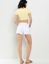 Load image into Gallery viewer, Fool For You White Denim Shorts
