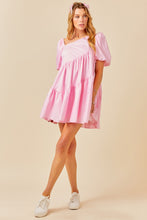 Load image into Gallery viewer, Never Too Late Asymmetric Pink Dress
