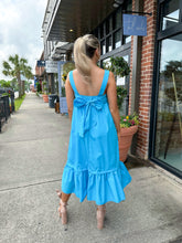 Load image into Gallery viewer, Found Paradise Aqua Maxi Dress
