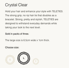 Load image into Gallery viewer, TELETIES- Crystal Clear