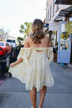 Load image into Gallery viewer, Chasing The Coastline Striped Dress- Lemon
