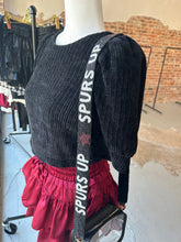 Load image into Gallery viewer, “Spurs Up” Beaded Bag Strap
