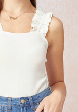 Load image into Gallery viewer, Free Soul Ruffle Bodysuit- Off White