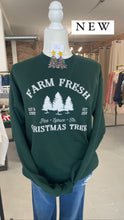 Load image into Gallery viewer, &quot;Farm Fresh Christmas Tress&quot; Crewneck Pullover
