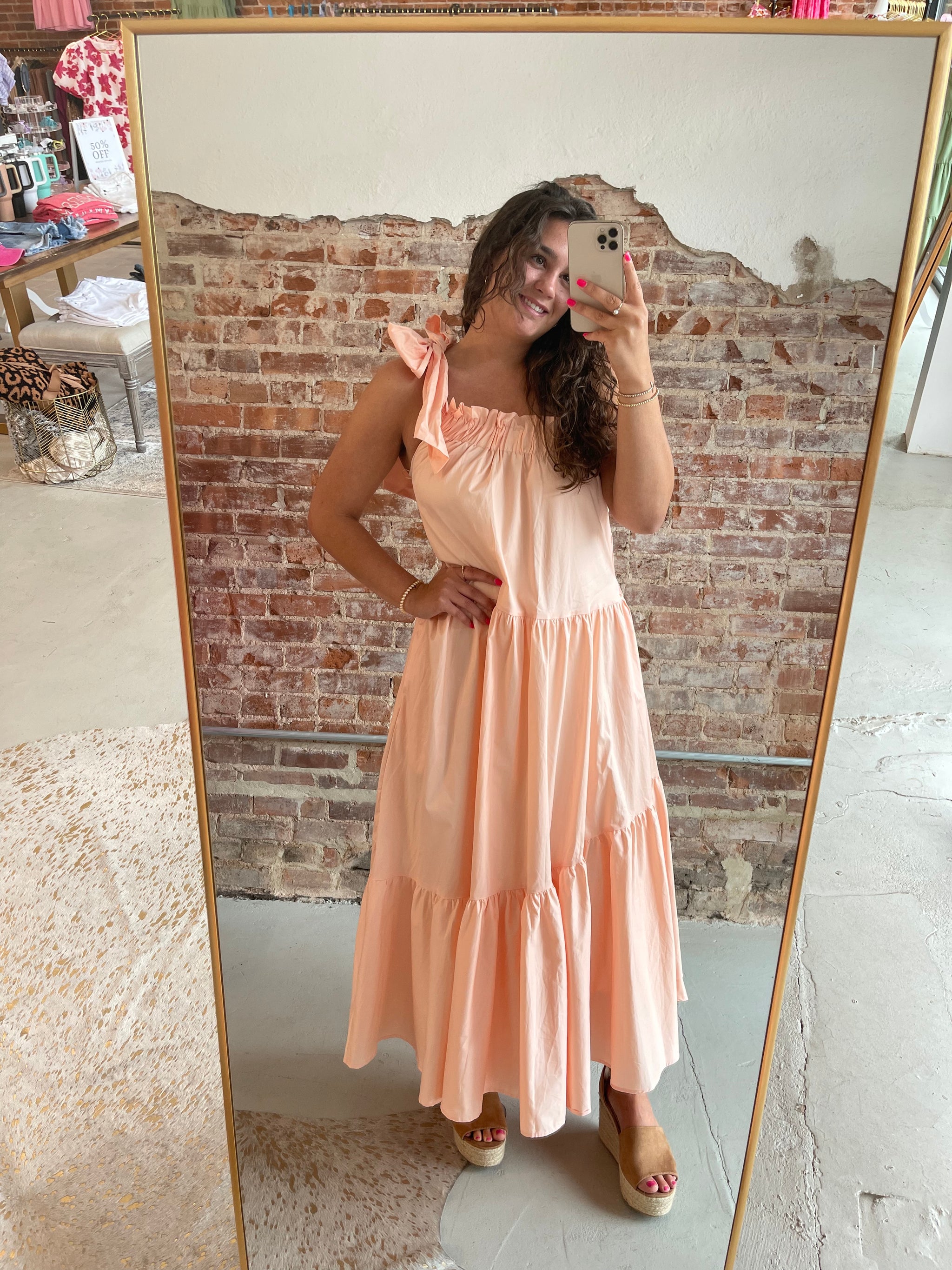 Days In Paradise Maxi Dress- Peach – Tall Oaks Boutique Days In Paradise Maxi Dress- Peach – Tall Oaks Boutique