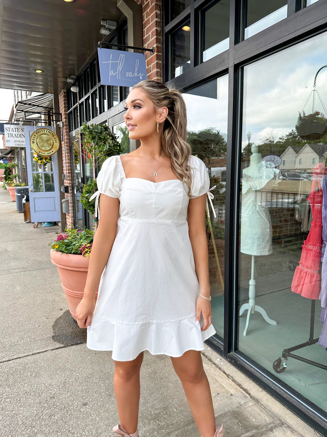 Love This Feeling White Babydoll Mini Dress – Tall Oaks Boutique Love This Feeling White Babydoll Mini Dress – Tall Oaks Boutique