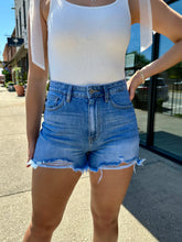 Load image into Gallery viewer, Good Times Denim Shorts
