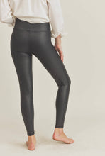 Load image into Gallery viewer, Everyday Chic Pebble Faux Leather Leggings
