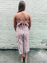 Load image into Gallery viewer, Off To Paradise Striped Jumpsuit

