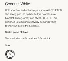 Load image into Gallery viewer, TELETIES- Coconut White
