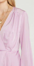 Load image into Gallery viewer, Be Mine Light Pink Satin Dress
