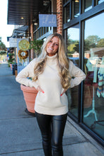 Load image into Gallery viewer, Change The Rules Taupe Turtleneck Sweater
