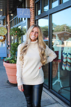 Load image into Gallery viewer, Change The Rules Taupe Turtleneck Sweater
